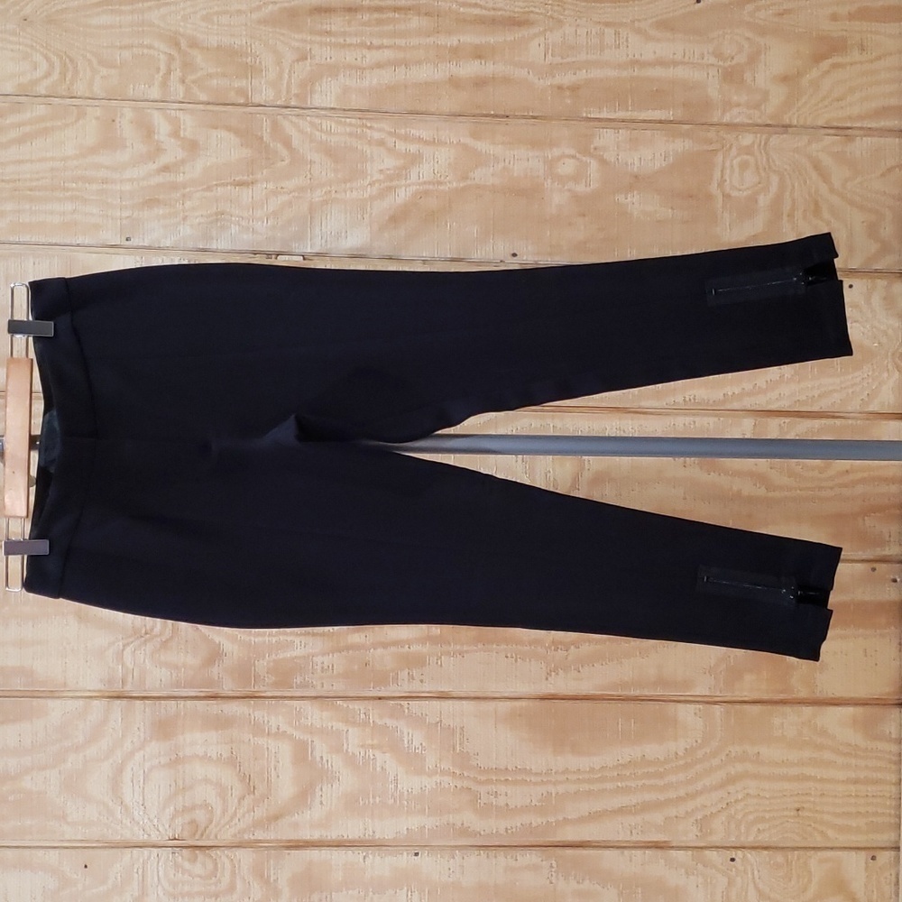 Spanner Royal Mix Black Ponte Pants Size 2P